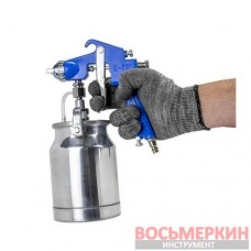 Краскораспылитель с нижним металлическим бачком 1000 мл сопло 1,8 мм F-S-770S Forsage