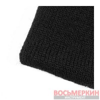 Шапка 21х23 см со сьемным фонариком черная RF-444 RockForce