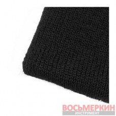 Шапка 21х23 см со сьемным фонариком черная RF-444 RockForce