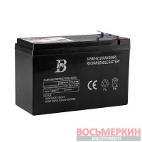 Аккумулятор 12 В 8 Ач для ранцевых аккумуляторных опрыскивателей 12/16 л DT-9002 Intertool