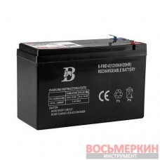 Аккумулятор 12 В 8 Ач для ранцевых аккумуляторных опрыскивателей 12/16 л DT-9002 Intertool