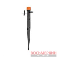Регулируемая форсунка 0-80 л/ч, на колышке, с установочным комплектом DSZ-1405 Bradas