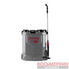 Опрыскиватель аккумуляторный ранцевый 12 л 3.1 л/мин батарея 12 В/8 Ач DT-9012 Intertool