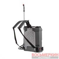 Опрыскиватель аккумуляторный ранцевый 12 л 3.1 л/мин батарея 12 В/8 Ач DT-9012 Intertool