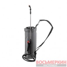 Опрыскиватель аккумуляторный ранцевый 16 л 3.1 л/мин батарея 12 В/8 Ач DT-9016 Intertool