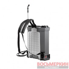 Опрыскиватель аккумуляторный ранцевый 16 л 3.1 л/мин батарея 12 В/8 Ач DT-9016 Intertool
