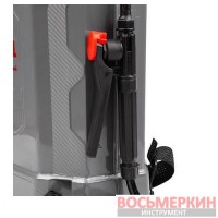Опрыскиватель аккумуляторный ранцевый 16 л 3.1 л/мин батарея 12 В/8 Ач DT-9016 Intertool