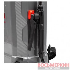 Опрыскиватель аккумуляторный ранцевый 16 л 3.1 л/мин батарея 12 В/8 Ач DT-9016 Intertool