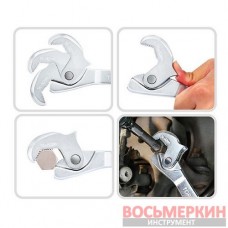 Ключ двусторонний универсальный самозажимной 8-32мм AEAX3A32 Toptul