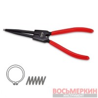 Круглогубцы для снятия стопорных колец Extra Long разжим прямые DCBJ1381 Toptul