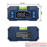Цифровой многофункциональный измеритель уровня 4х90° 2 магнита PRO-5346 Protester