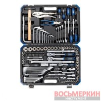 Набор инструментов 142 предмета 1/2 3/8 1/4 SCH-41421-5 Scheppach