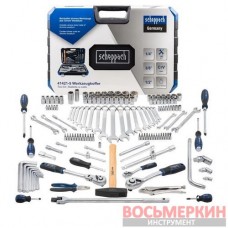 Набор инструментов 142 предмета 1/2 3/8 1/4 SCH-41421-5 Scheppach