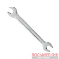 Ключ рожковый 16-17 мм Cr-V покрытие: сатин-хром DIN3110 STORM XT-1116 Intertool