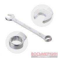 Набор ключей комбинированных 11 штук 7-19 мм Cr-V HT-1250 Intertool