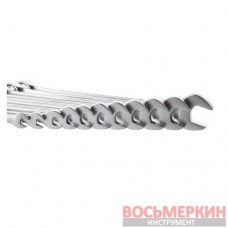 Набор ключей комбинированных 11 штук 7-19 мм Cr-V HT-1250 Intertool