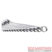 Набор ключей комбинированных 14 штук 6-24 мм Cr-V HT-1252 Intertool