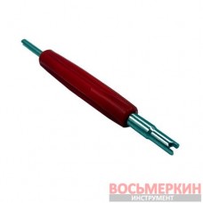 Отвертка для золотников двухсторонняя красная VT01-D