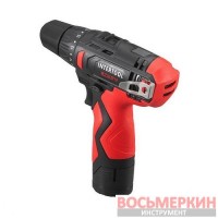 Дрель-шуруповерт аккумуляторная 12 В 30 Nm 0-350/0-1300 об/мин патрон 0,8-10 мм WT-0310 Intertool