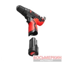 Дрель-шуруповерт аккумуляторная 12 В 30 Nm 0-350/0-1300 об/мин патрон 0,8-10 мм WT-0310 Intertool