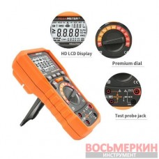 Мегаомметр 0-100 ГОм тестер сопротивления изоляции PM1508 Protester