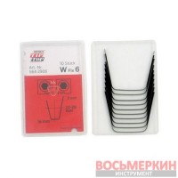Ножи для нарезки протектора трапецевидные W6 22-28 мм упаковка 10шт Tip Top Германия