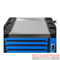 Тележка инструментальная 7-полочная с дополнительной боковой секцией F-55301 Forsage