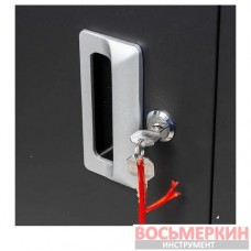 Тележка инструментальная 7-полочная с дополнительной боковой секцией F-55301 Forsage