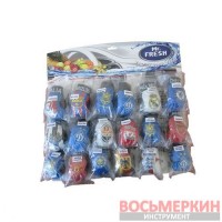 Ароматизатор Mr.Fresh Перчатка Футбольные клубы планшет 18 шт цена за 1 шт