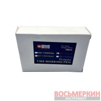 Мел влагостойкий восковый 13 мм красный Hi Better