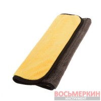 Полотенце для авто двухстороннее микрофибра для кузова и стекла 40х35 см VSC 4035 Vitol