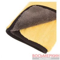 Полотенце для авто двухстороннее микрофибра для кузова и стекла 40х35 см VSC 4035 Vitol