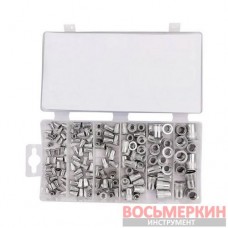 Заклёпки резьбовые алюминиевые 150шт M3-M10 F-36460 Forsage