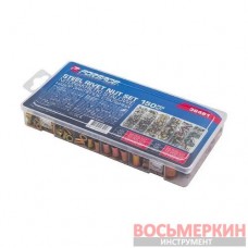 Заклёпки резьбовые стальные 150шт M3-M10 F-36481 Forsage