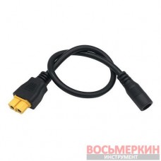 Адаптер для подключения солнечных панелей кабель 16 Awg 0,5 м DC5521-XT60 AD-0005 Intertool