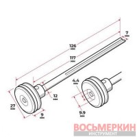 Боек к пневмостеплеру РТ-1612 REV.1 под скобу/гвозди PT-8112.REV1 Intertool