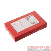 Комплект резиновых уплотнительных колец 419 единиц зеленые AT-5419 Intertool