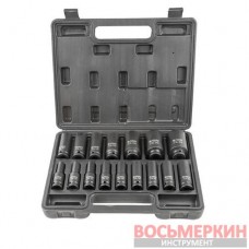 Набор головок ударных глубоких 16 предметов 1/2 10-32 мм F-4169-5MPB Forsage