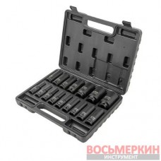 Набор головок ударных глубоких 16 предметов 1/2 10-32 мм F-4169-5MPB Forsage