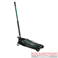 Домкрат 5т подкатной 96-595 мм с педалью RF-T815011L Rockforce
