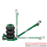 Домкрат пневматический 3т 135-400 мм 3 подушки RF-TRA1812 Rockforce