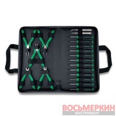 Набор инструмента прецизионного 19 единиц в сумке GPN-019A Toptul