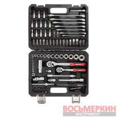 Набор инструментов 82 предмета 1/4 3/8 6 гранных BM-4821-5DS BaumAuto