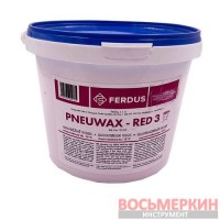 Монтажная паста-воск 3 кг морозостойкая розовая Pneuwax Red Ferdus Чехия