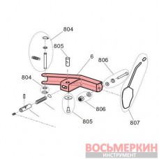 Консоль лапы отжима борта шины для шиномонтажного стенда 1695.901.368 Sicam, Beissbarth, Bosch