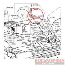 Крюк монтажный палец для грузового шиномонтажного стенда 1695.301.565 Sicam Beissbarth Bosch