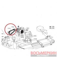 Приводной ремень к зажимному узлу грузового шиномонтажного стенда 1695.042.198 Sicam Beissbarth Bosch