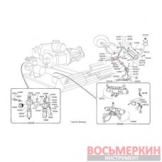 Цилиндр монтажно-демонтажного инструмента для грузового шиномонтажного станка 1695.300.570 Sicam