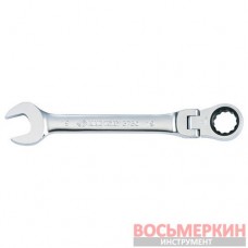 Ключ комбинированный 9 мм с карданом и трещоткой 373009M KingTony