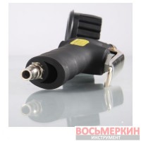 Пистолет для накачки шин с глицериновым манометром DP-702